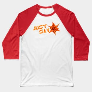 Tron Bit - Just Say NO Baseball T-Shirt